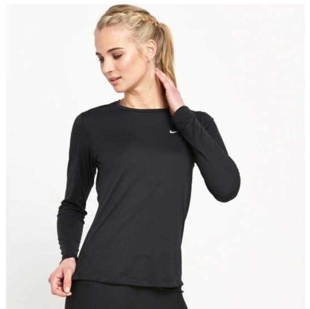 Nike Miler Longsleeve Women's Mesh Dri-fit Top